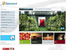 Tablet Screenshot of absoger-controlled-atmosphere-nitrogen-generator.com